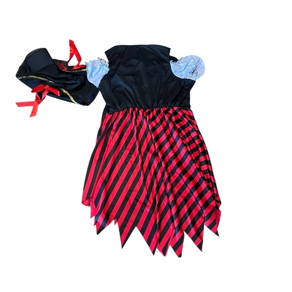 Morphe Women's Pirate Costume - Red and Black - Picture 3 of 4